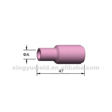 Boquilla de cerámica para la antorcha de soldadura tig